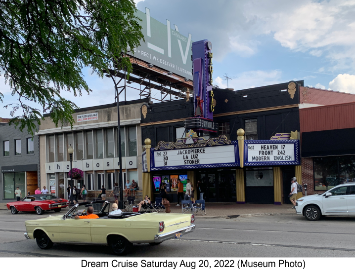 Deadline Detroit  Gallery: Ferndale's Magic Bag debuts new marquee,  refurbished interior